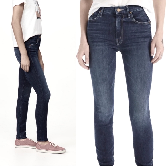 MOTHER Looker High Waist Skinny Jeans Faster 27 - Picture 1 of 14